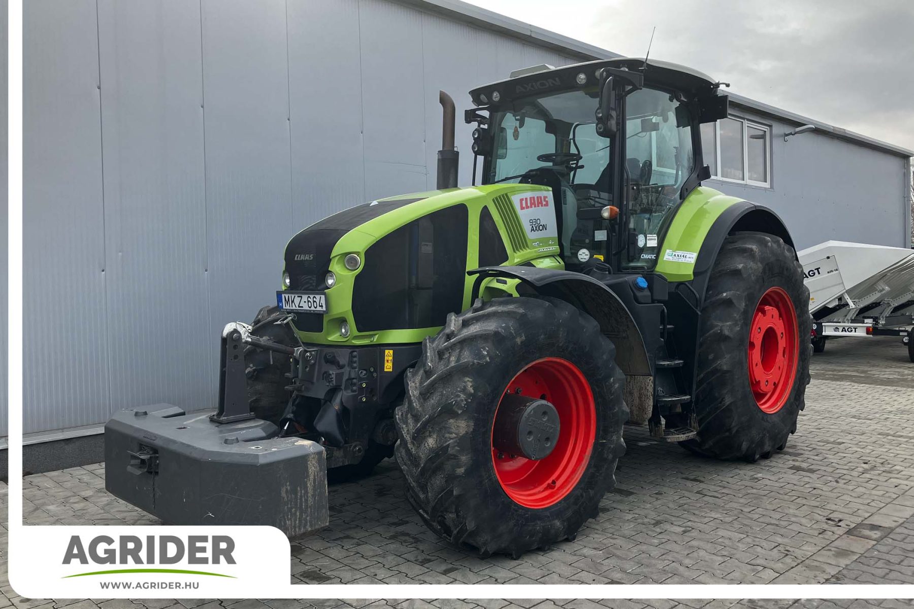 Claas Axion 930 agrider traktor